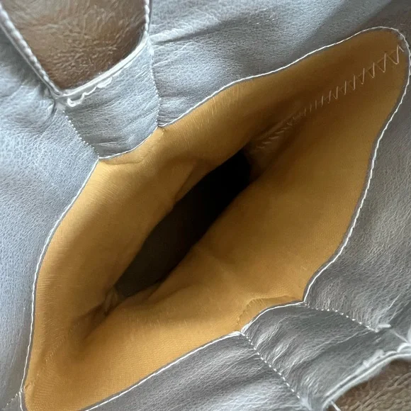 Women’s Metallic Silver Cowgirl Boots - Picture 9 of 11